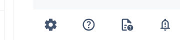 Clicking the settings button in the bottom of the sidebar - gif.