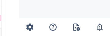 Clicking the button to open the settings - gif.